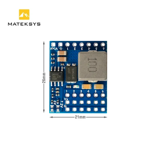 MATEK SERVO PDB with BEC 5.5-36V TO 5-8.2V Ruistart of shenzhen