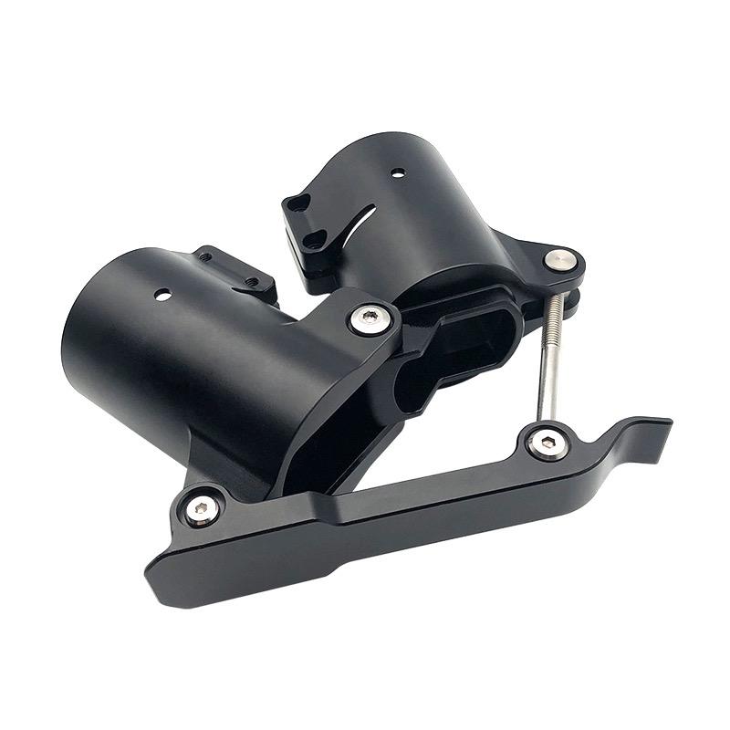 Aluminum Alloy Folded Release Parts 30mm 40mm 45mm 50mm Anti Virtual Folding Arm Carbon Tube Fixed Seat for RC Agriculture UAV