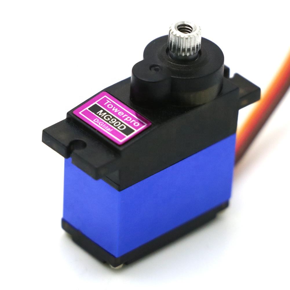 MG90D Digital Micro Servo (6061-T6 Aluminum Gear, Alloy Case)