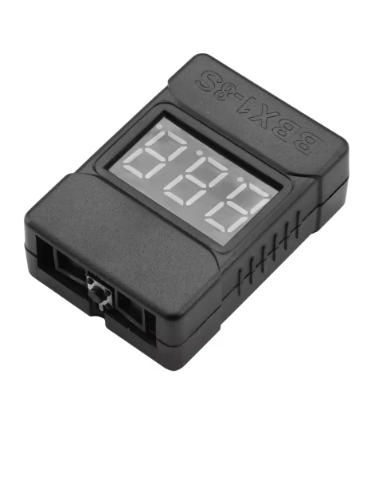 1-8S LiPo Battery Voltage Checker & Buzzer Alarm (Dual Speakers) — wholesale and OEM supply