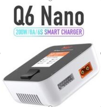 ISDT Q6 Nano 200W 8A Smart Balance Charger (2-6S LiPo/LiHv/LiFe)