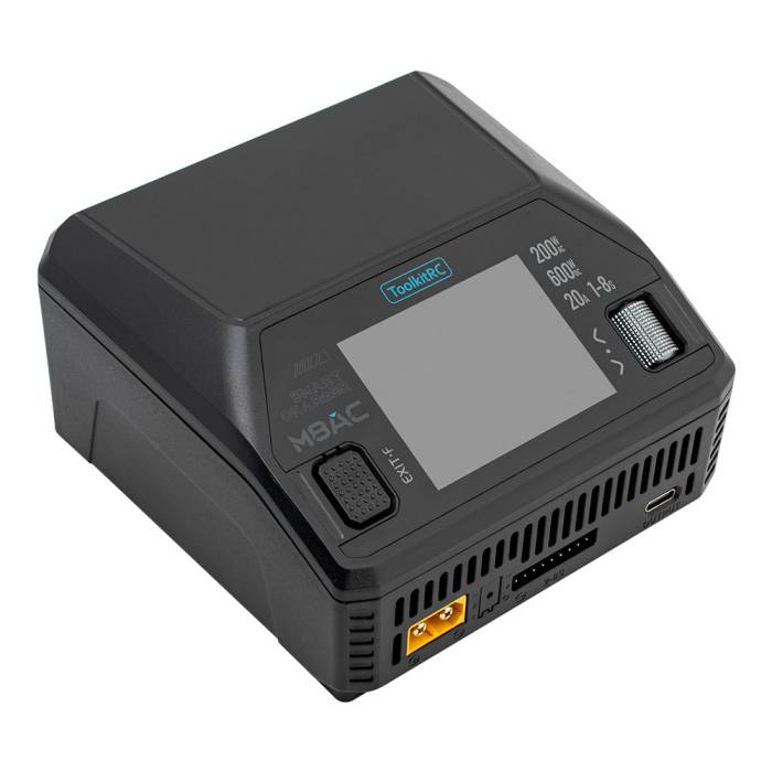 ToolkitRC M8AC 600W 20A 1-8S AC/DC Smart Charger - XT60