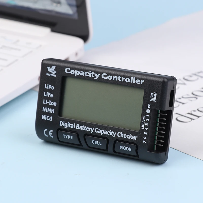 CellMeter-7 Digital Battery Capacity Checker & Voltage Tester