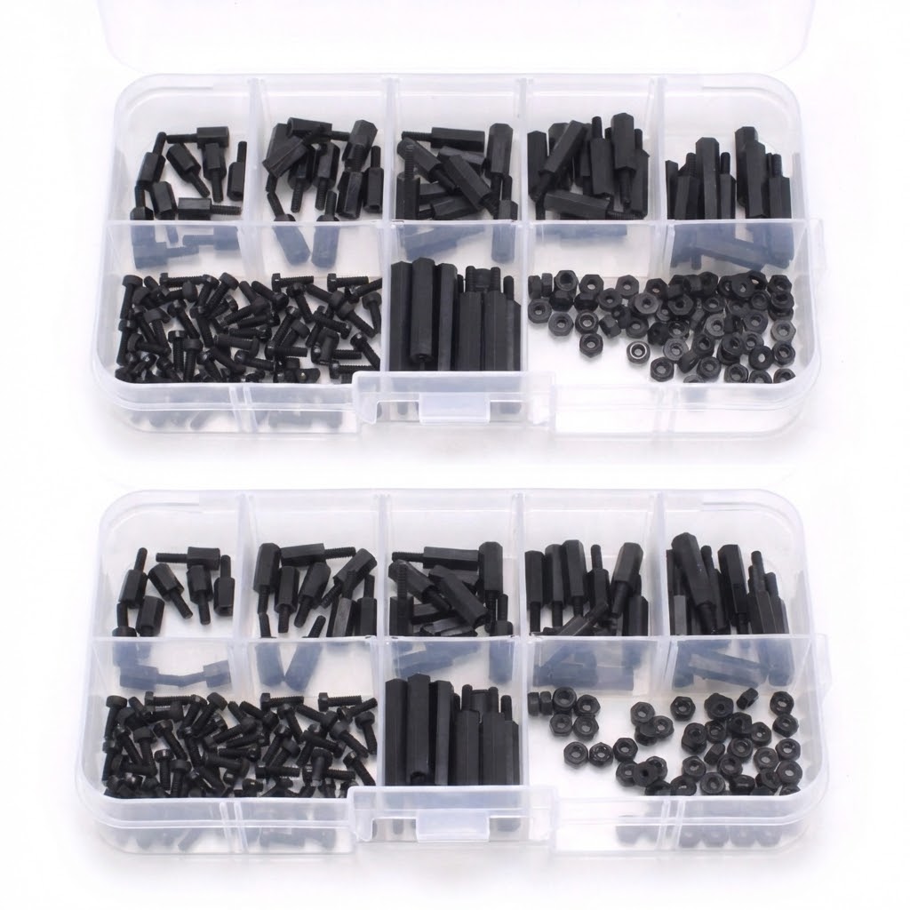 180-Piece M2 Nylon Standoff Kit for Flight Controller — wholesale and OEM supply