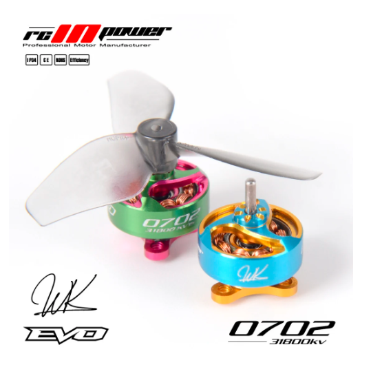 RCinPower Evo 0702 - 31800KV 1S FPV Micro Brushless Motor