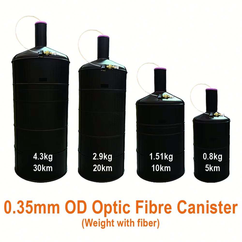 FPV Optical Fiber Communication Equipment Optic Fiber Drone Ultra-long Distance 2km/3km/5km/10/15/20km/30km FPV Fiber