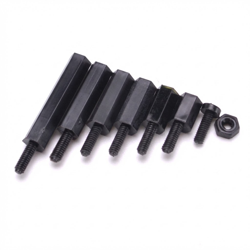 180-Piece M2 Nylon Standoff Kit for Flight Controller