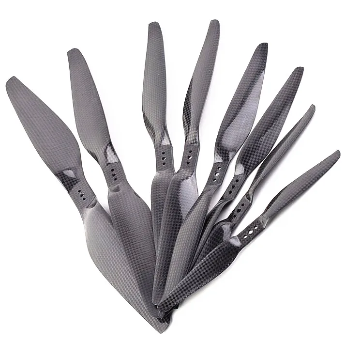 2 Pairs Carbon Fiber Propeller Blade 1255 3K For Quadcopter RC Parts — wholesale and OEM supply