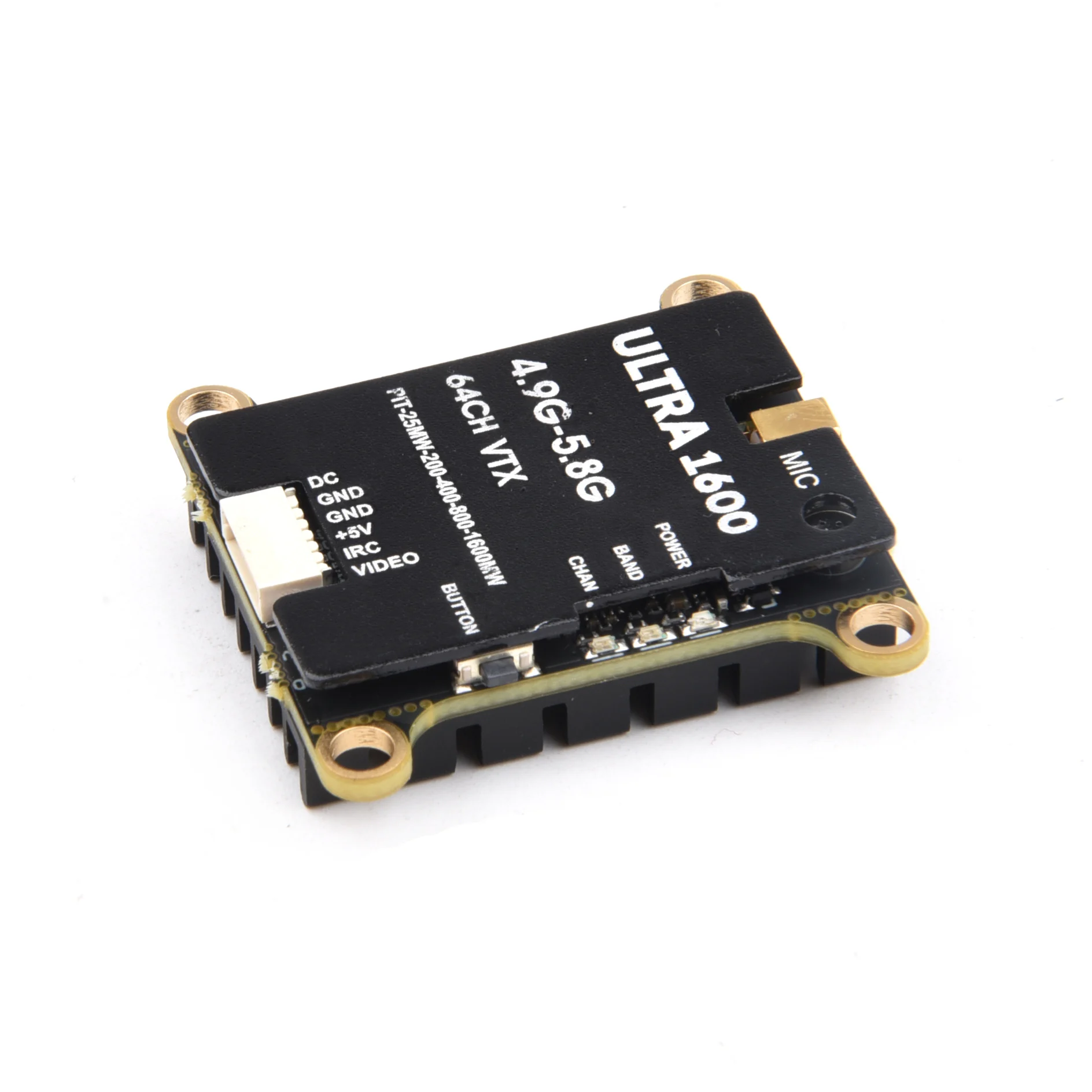 Ultra Long Range 5.8G VTX (1.6W / 2.5W Adjustable, 7-36V Input)