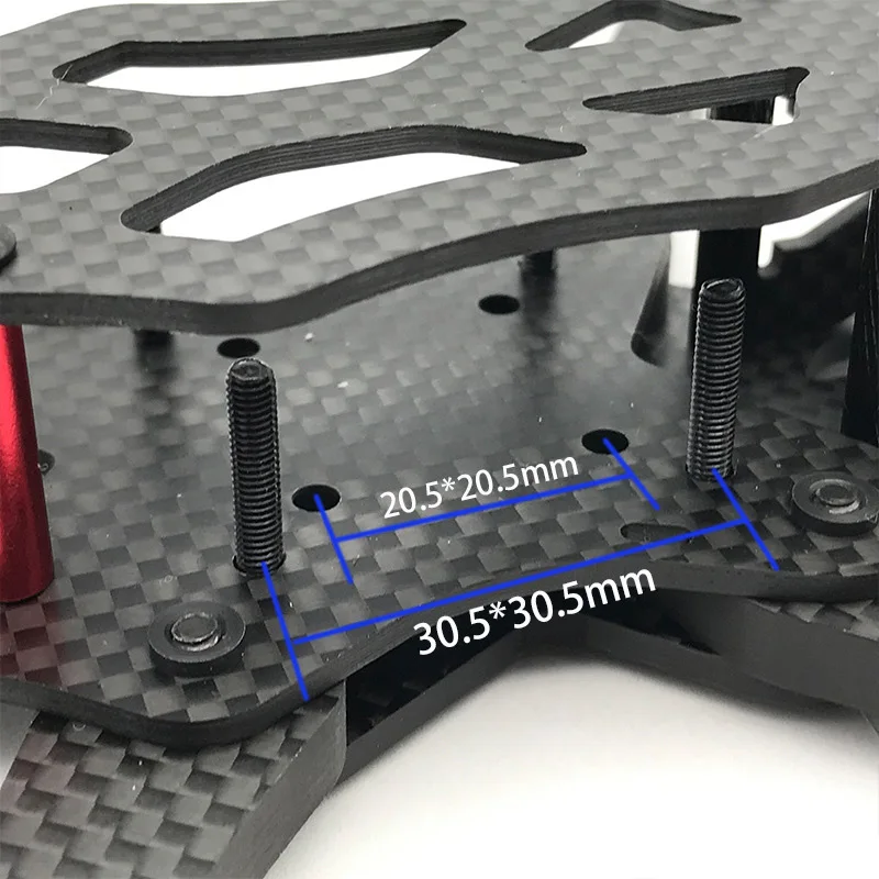 Apex 5" Carbon Fiber FPV Frame (5.5mm Arms)