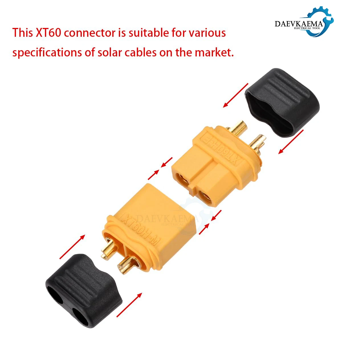 XT60H Connectors with Sheath (Upgraded XT60)
