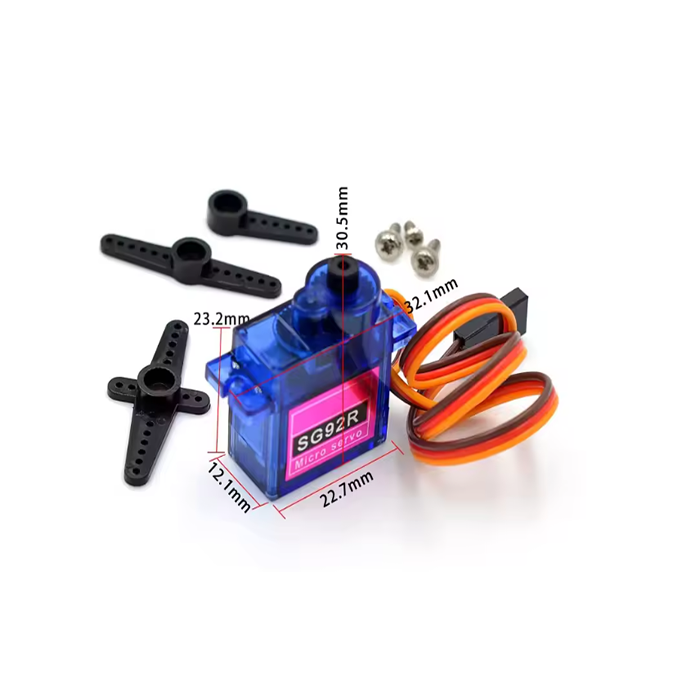 SG92R Digital Micro Servo - Upgraded SG90 with Carbon Fiber Gears