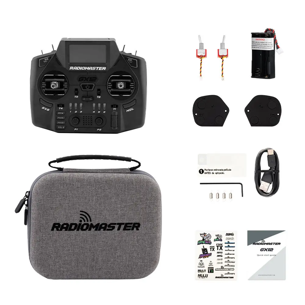Radiomaster GX12 Dual-band Gemini Xrossband ELRS Remote