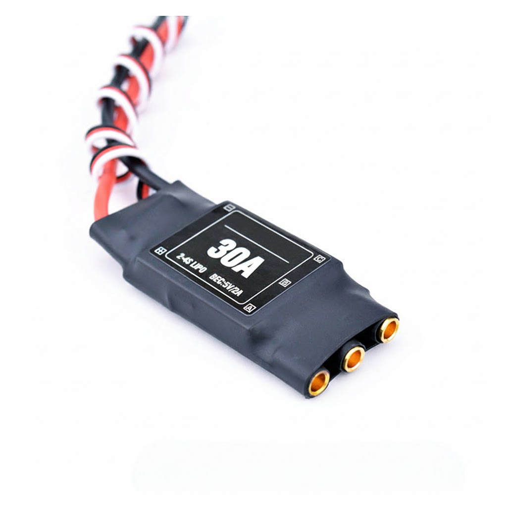30A 2-4S ESC with 3.5mm Banana Connector — wholesale and OEM supply
