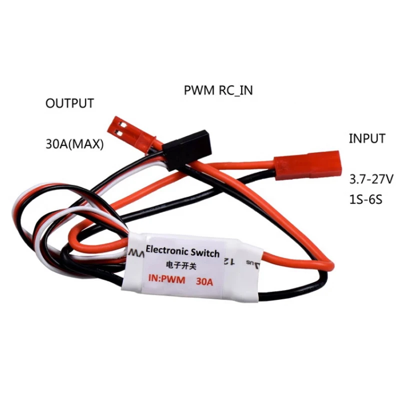 30A RC PWM Switch for Lights/Pumps (1-6S) — wholesale and OEM supply
