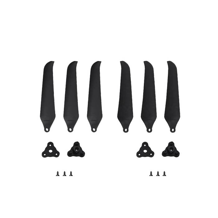 Gemfan 9046F Folding 3-Blade Propeller w/ Aluminum Hub - Black