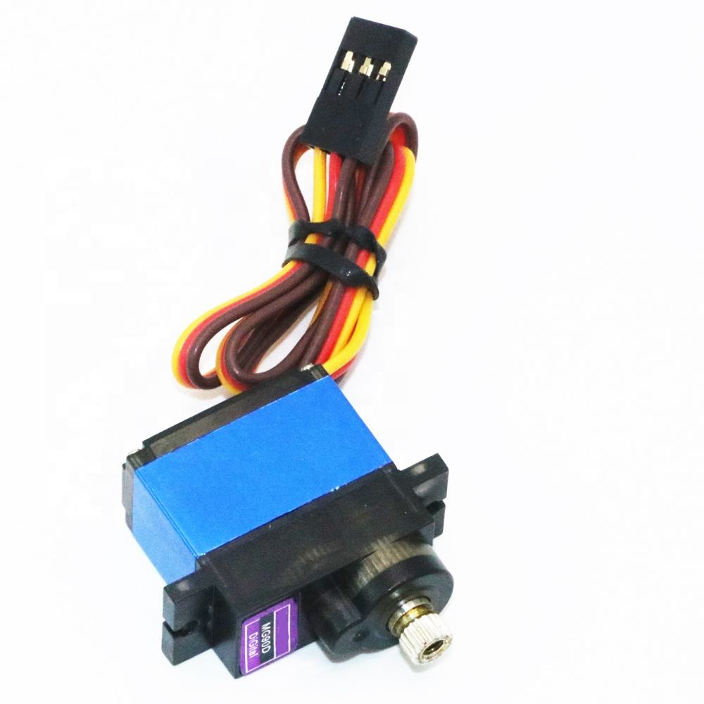 MG90D Digital Micro Servo (6061-T6 Aluminum Gear, Alloy Case)