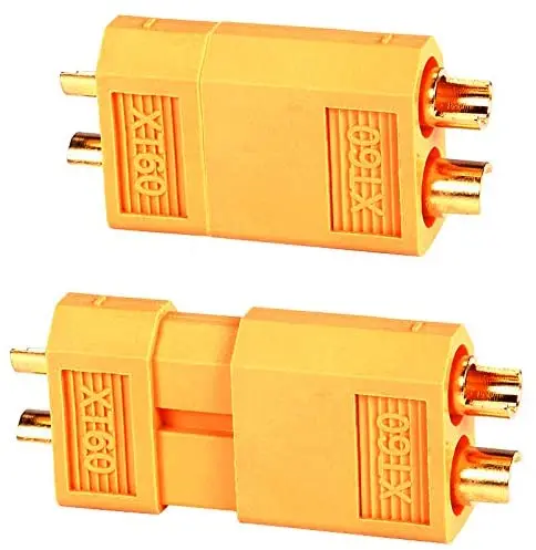 Standard XT60 LiPo Battery Connectors (Male/Female)