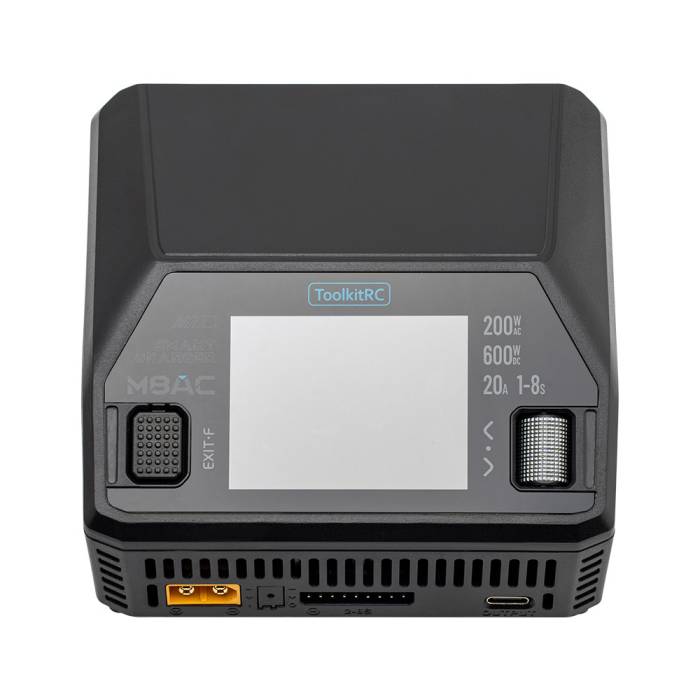 ToolkitRC M8AC 600W 20A 1-8S AC/DC Smart Charger - XT60 — wholesale and OEM supply