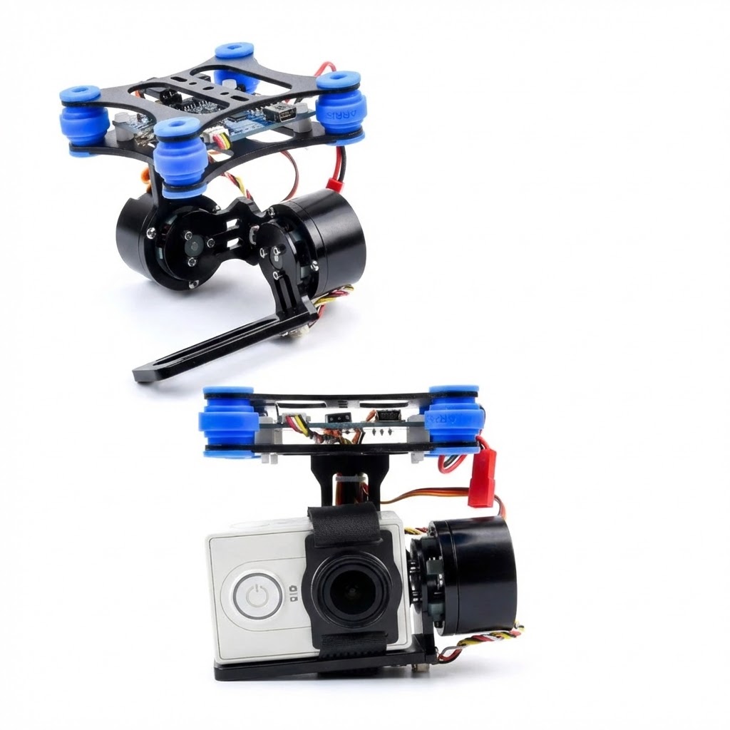 2-Axis Brushless Camera Gimbal (SimpleBGC) for GoPro / SJ4000 / DIY Drone