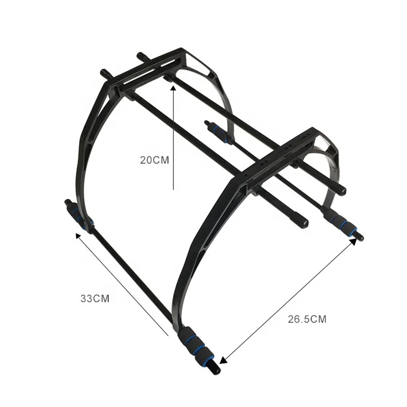 F450/F550 High Profile Landing Gear Legs (DJI Style)