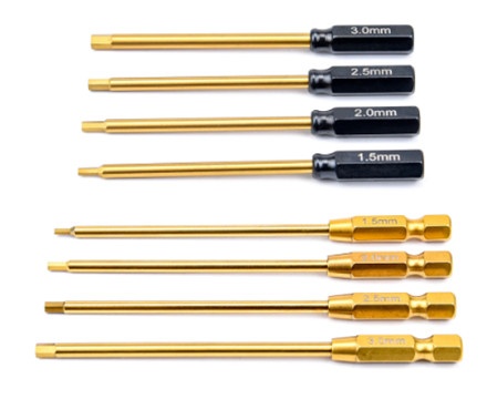 4pcs Professional White Steel Hex Screwdriver Set (1.5/2.0/2.5/3.0mm) — wholesale and OEM supply
