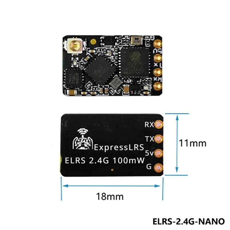 BetaFPV ExpressLRS 2.4GHz Nano RX (Long Range)