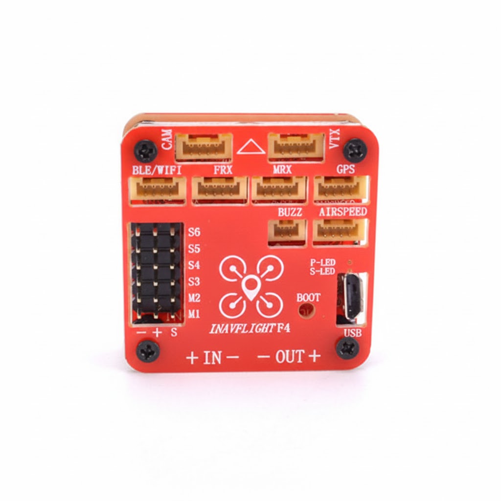 INAV Flight F4 Flight Controller Built-in OSD & Battery Voltage and Current Monitor
