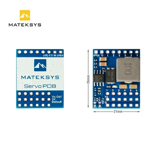 MATEK SERVO PDB with BEC 5.5-36V TO 5-8.2V Ruistart of shenzhen