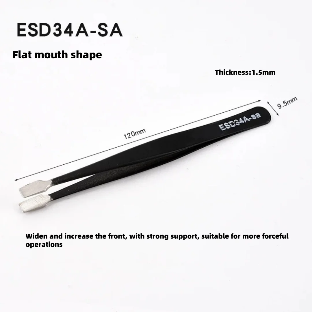 ESD Anti-Static Precision Tweezers Set