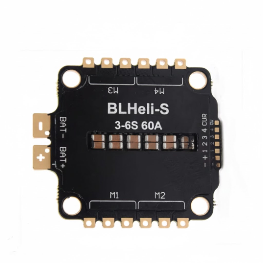 60A BLHeli_S 4-in-1 Brushless ESC 3-6S (30.5x30.5mm Mounting)