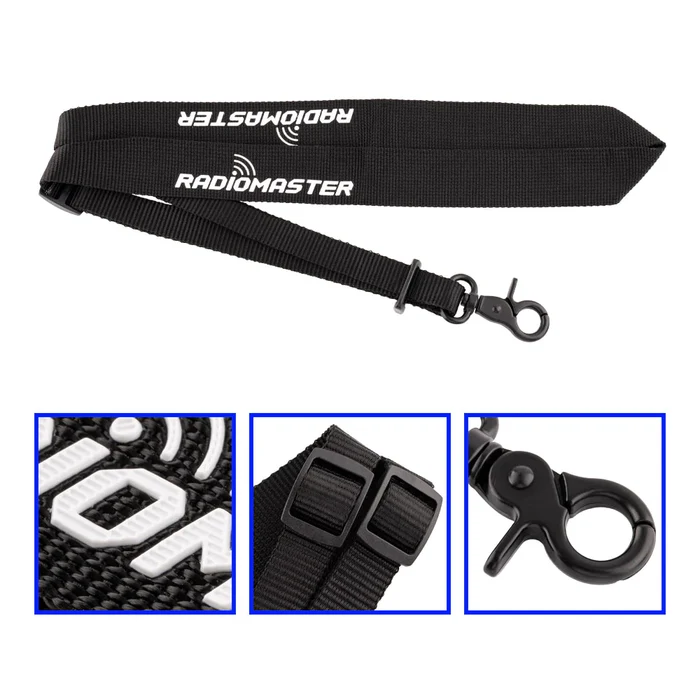RadioMaster Transmitter Neck Strap V2 - Black — wholesale and OEM supply