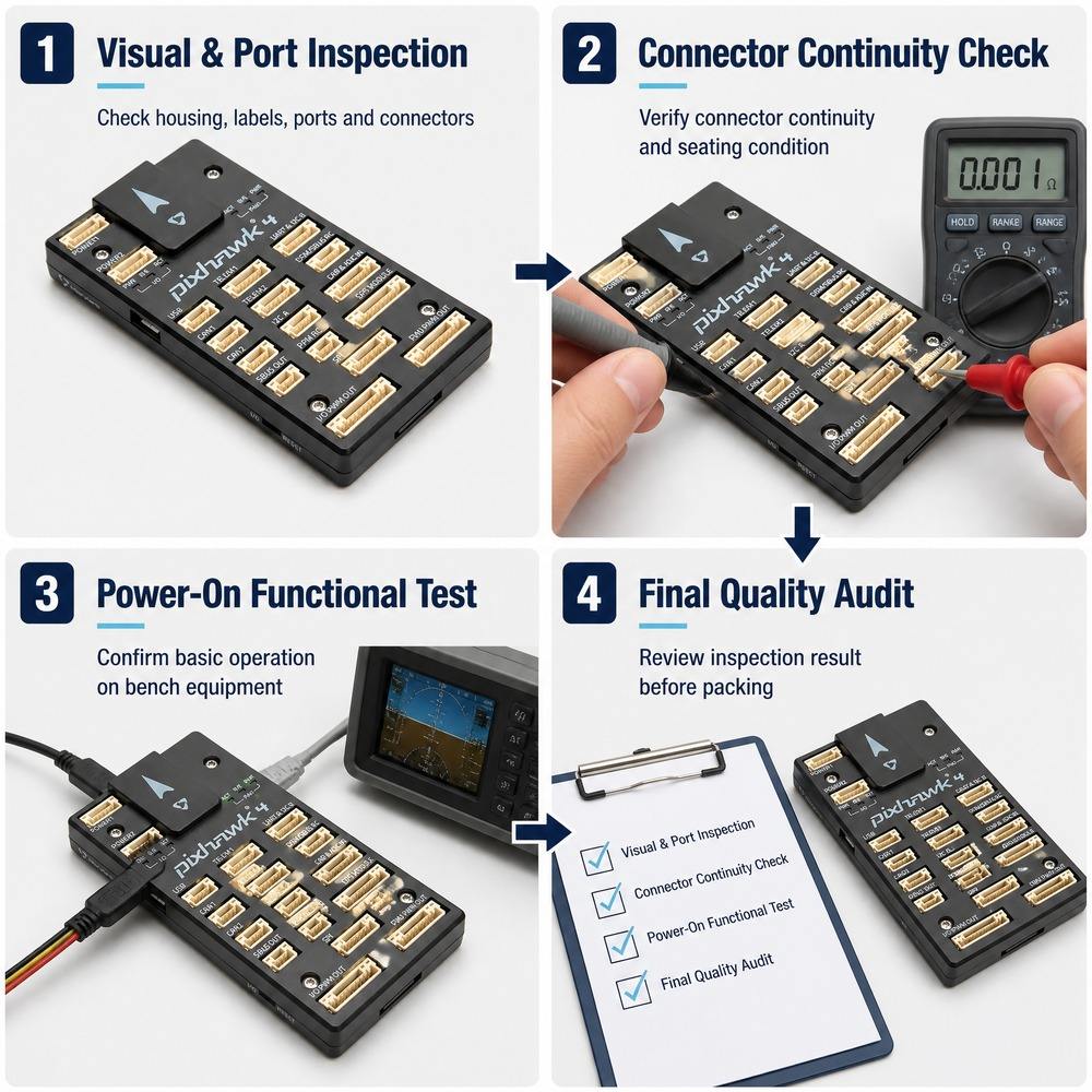 Holybro Pixhawk 4 STM32F765 Open Source PX4 Flight Controller Autopilot for Multirotor Fixed Wing VTOL UAV Drone