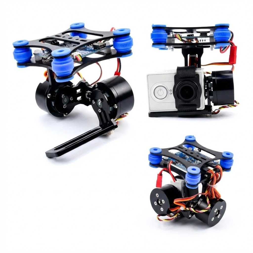 2-Axis Brushless Camera Gimbal (SimpleBGC) for GoPro / SJ4000 / DIY Drone