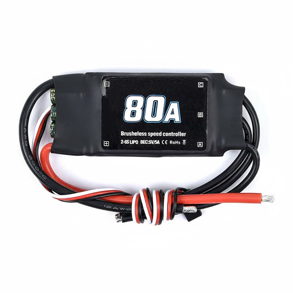 80A 2-6S Brushless ESC Speed Controller for RC Drone — wholesale and OEM supply