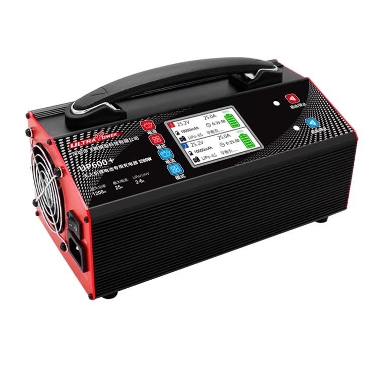Ultra Power UP600+ Balance Charger 1200W 25A Per Channel 2-6S LiPo LiHV for Agricultural Plant-protection UAV Drones