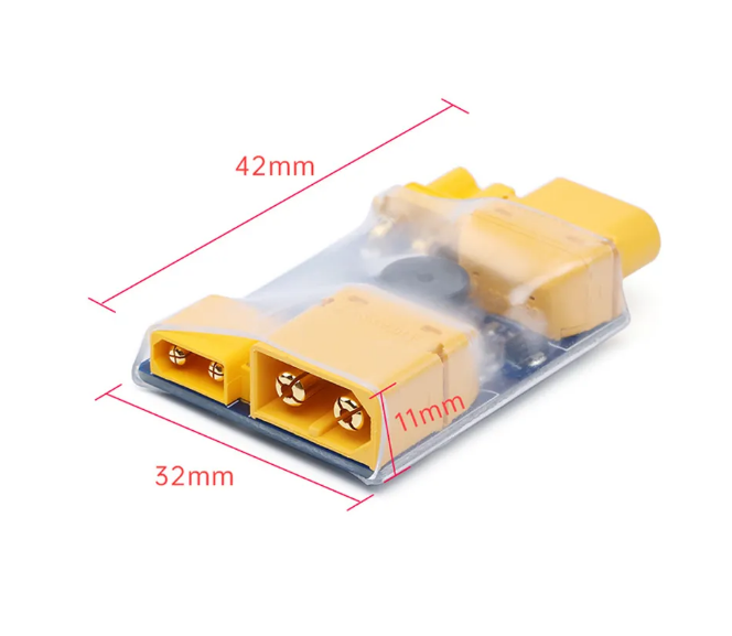 XT30 / XT60 Smart Smoke Stopper Fuse Test Safety Plug Short-circuit Protection Plug
