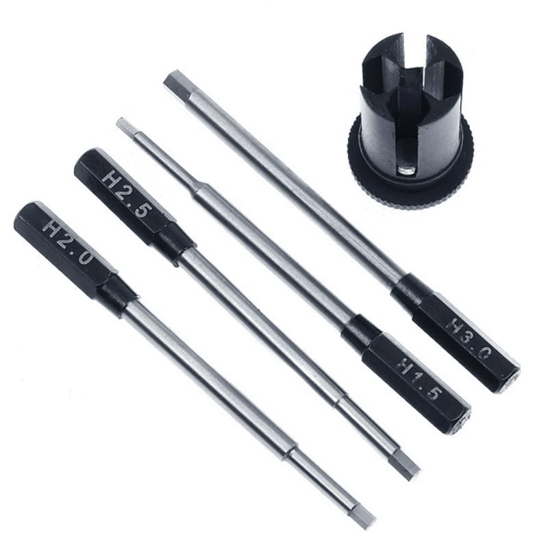 4-in-1 Hex Driver Set (1.5-3.0mm)