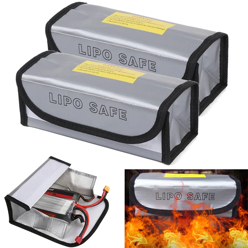 Fireproof LiPo Safe Bag 185x75x60mm