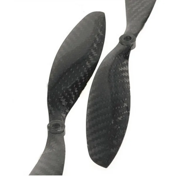 2 Pairs 12x3.8" 3K Carbon Fiber Propellers (CW/CCW Set)