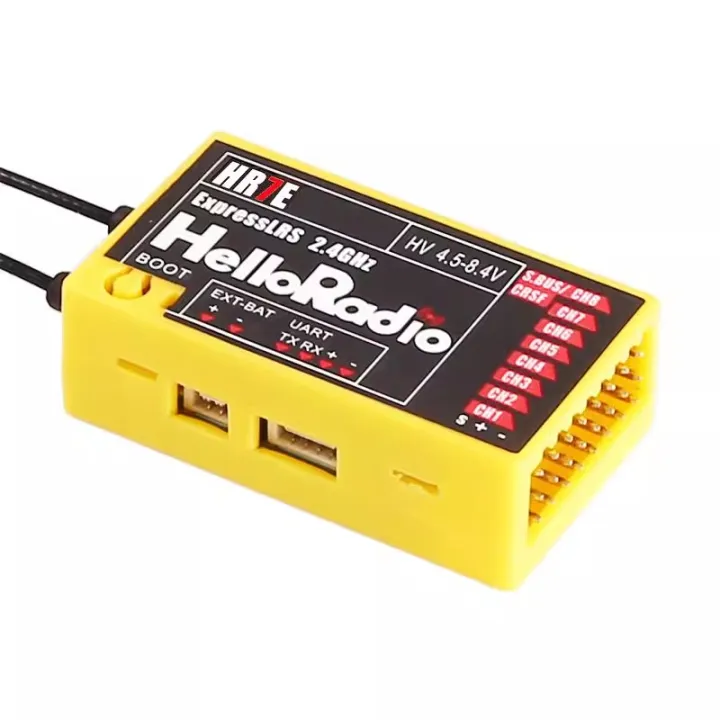 HelloRadio HR7E ELRS 2.4G PWM 7CH Receiver