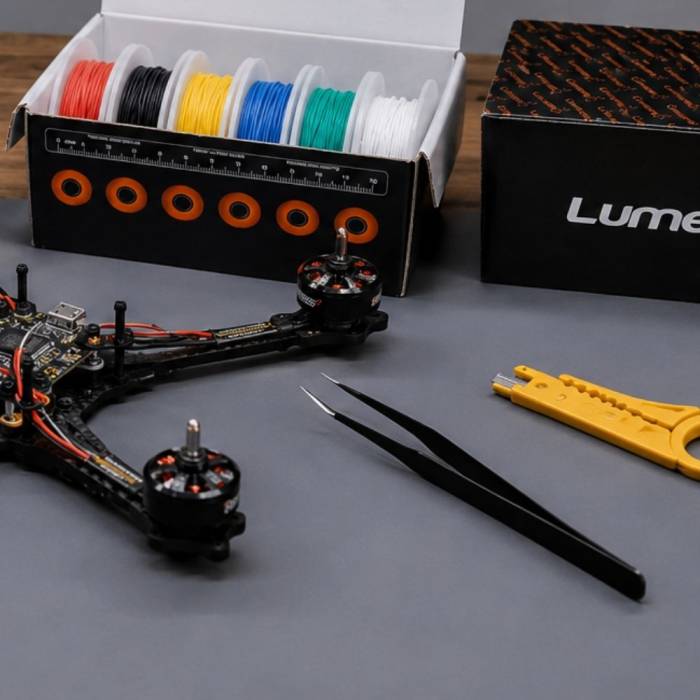 Silicone Wire 6 Roll Build Kit - 28AWG