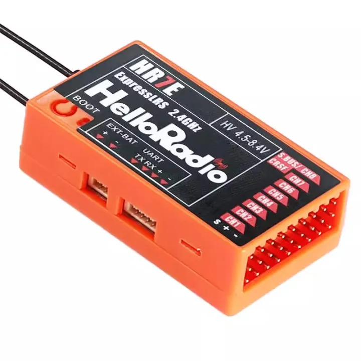 HelloRadio HR7E ELRS 2.4G PWM 7CH Receiver
