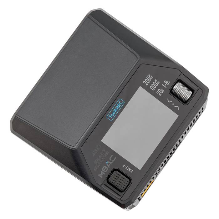 ToolkitRC M8AC 600W 20A 1-8S AC/DC Smart Charger - XT60