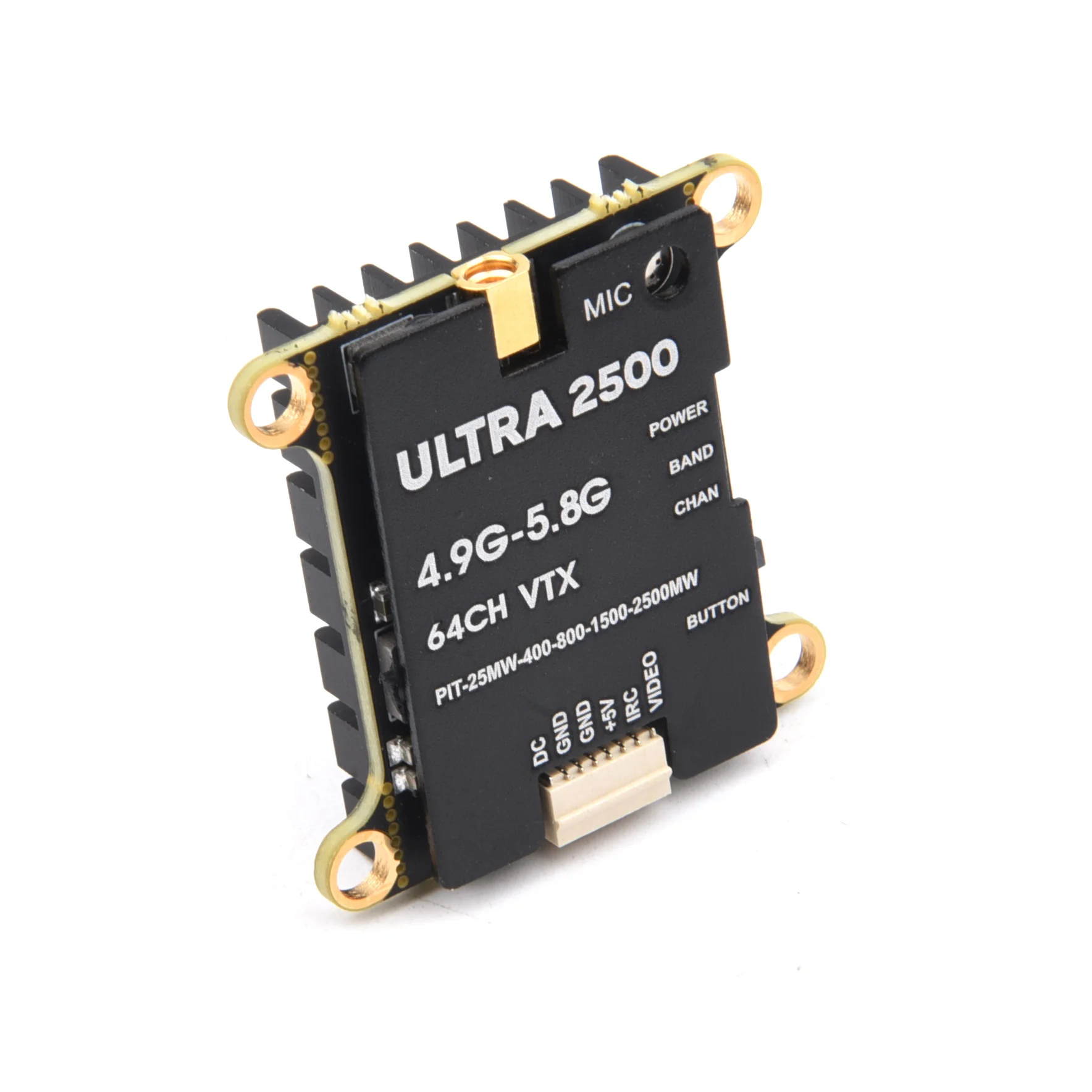 Ultra Long Range 5.8G VTX (1.6W / 2.5W Adjustable, 7-36V Input)