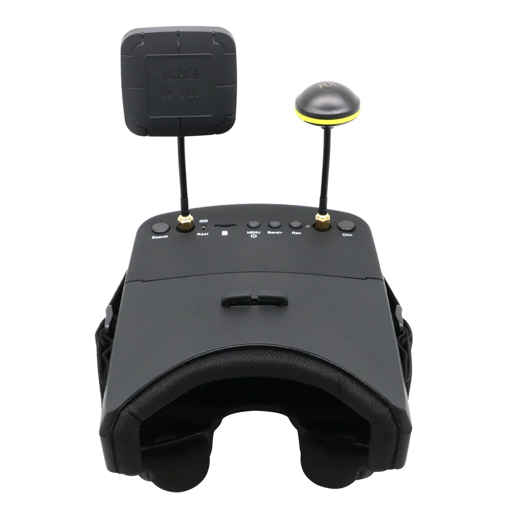 EV800D 5.8G 40CH True Diversity FPV Goggles w/ DVR (5" Detachable Screen)