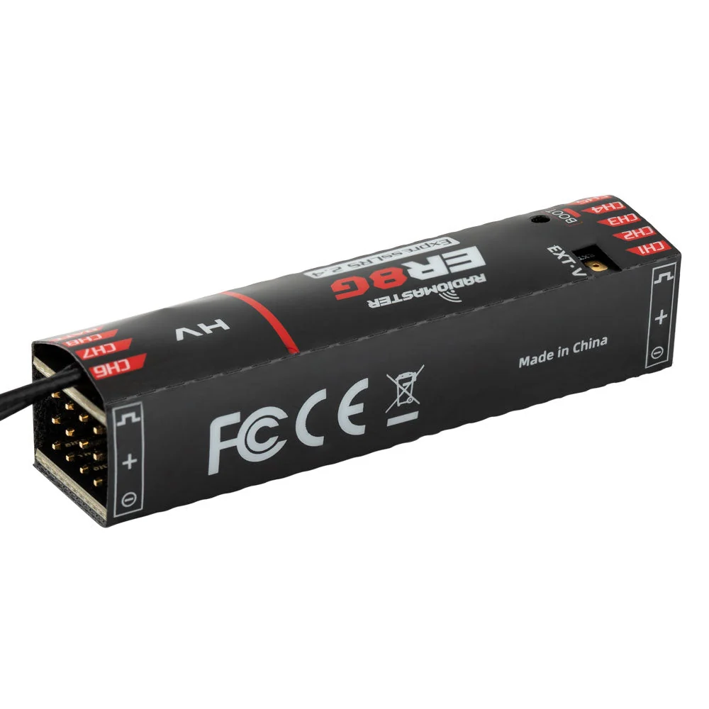 ER8 2.4GHz ELRS PWM Receiver