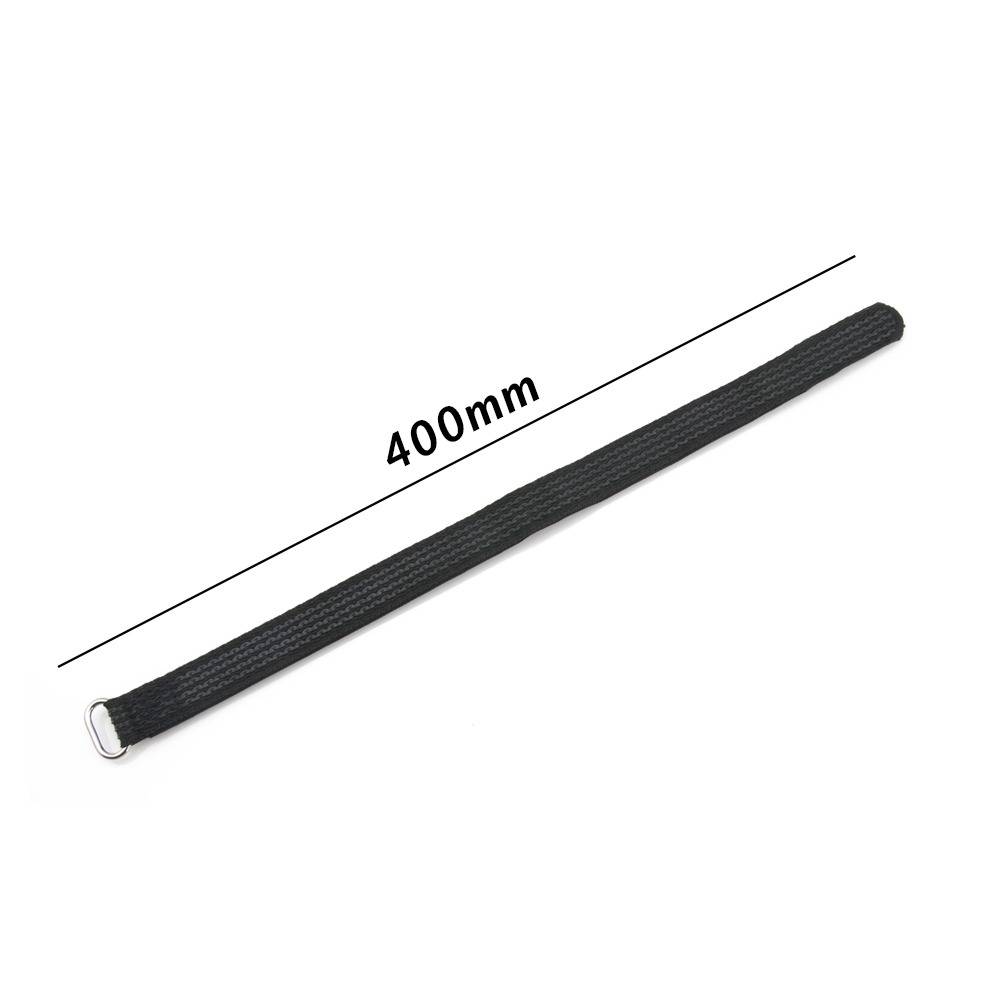 Lumenier Indestructible Kevlar LiPo Strap (2 Pack) - 20x400mm - Blackout