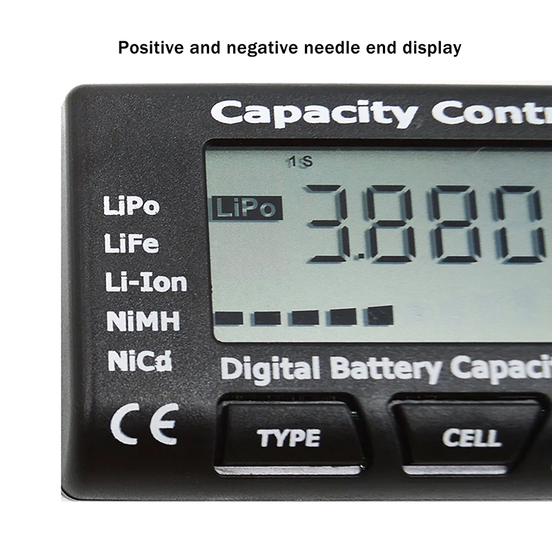 CellMeter-7 Digital Battery Capacity Checker & Voltage Tester
