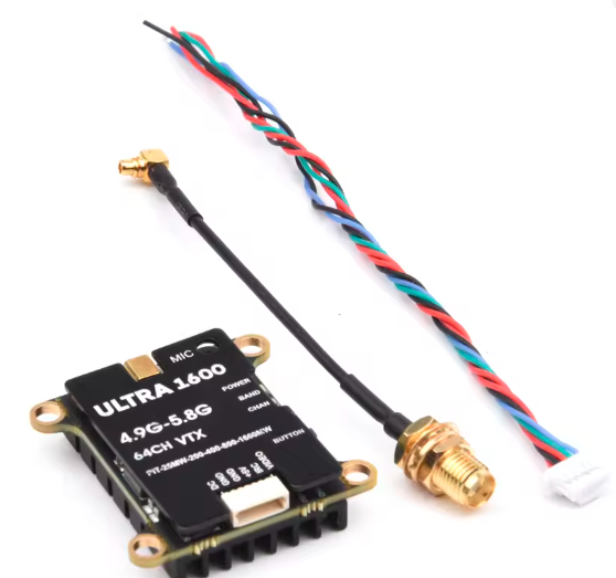Long Range FPV Combo: 2.5W VTX + High Res Camera (64CH)